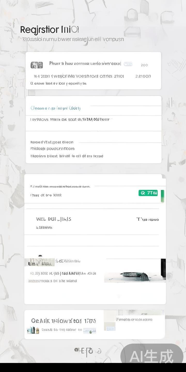 1.&nbsp;注册与登录流程
首次使用的用户需注册账号。