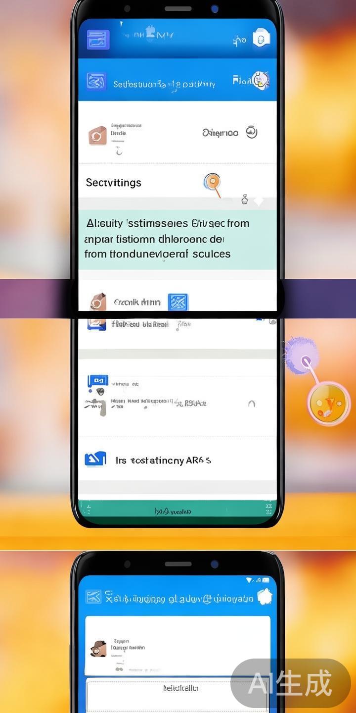 安卓设备：在下载完成后，进入手机“设置”—“安全与